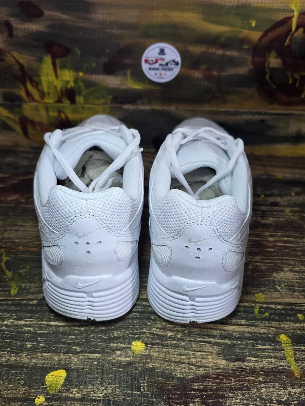 Nike P-6000 Low Top Men’s Lace Up Athletic Sneakers White CD6404-100 Size 11 New